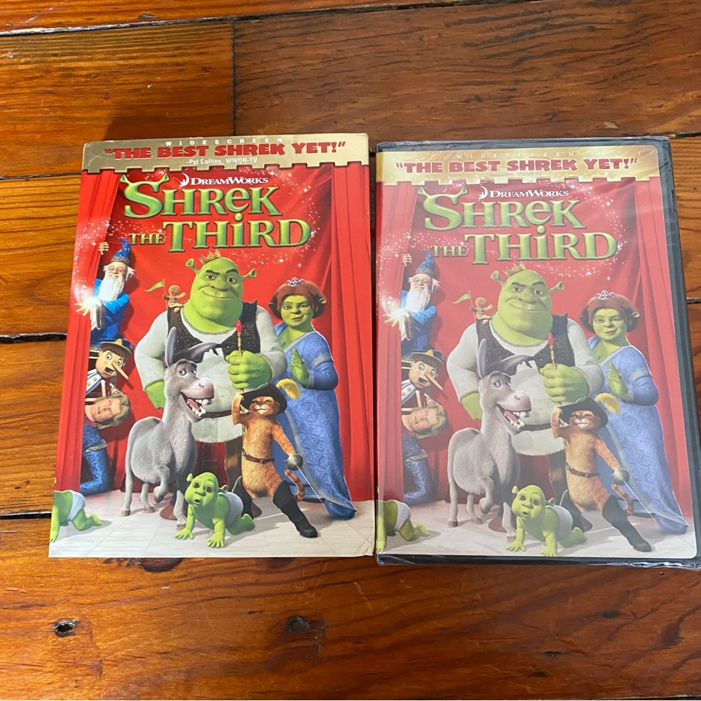Shrek the Third Widescreen DVD with Special Features Dreamworks Sealed